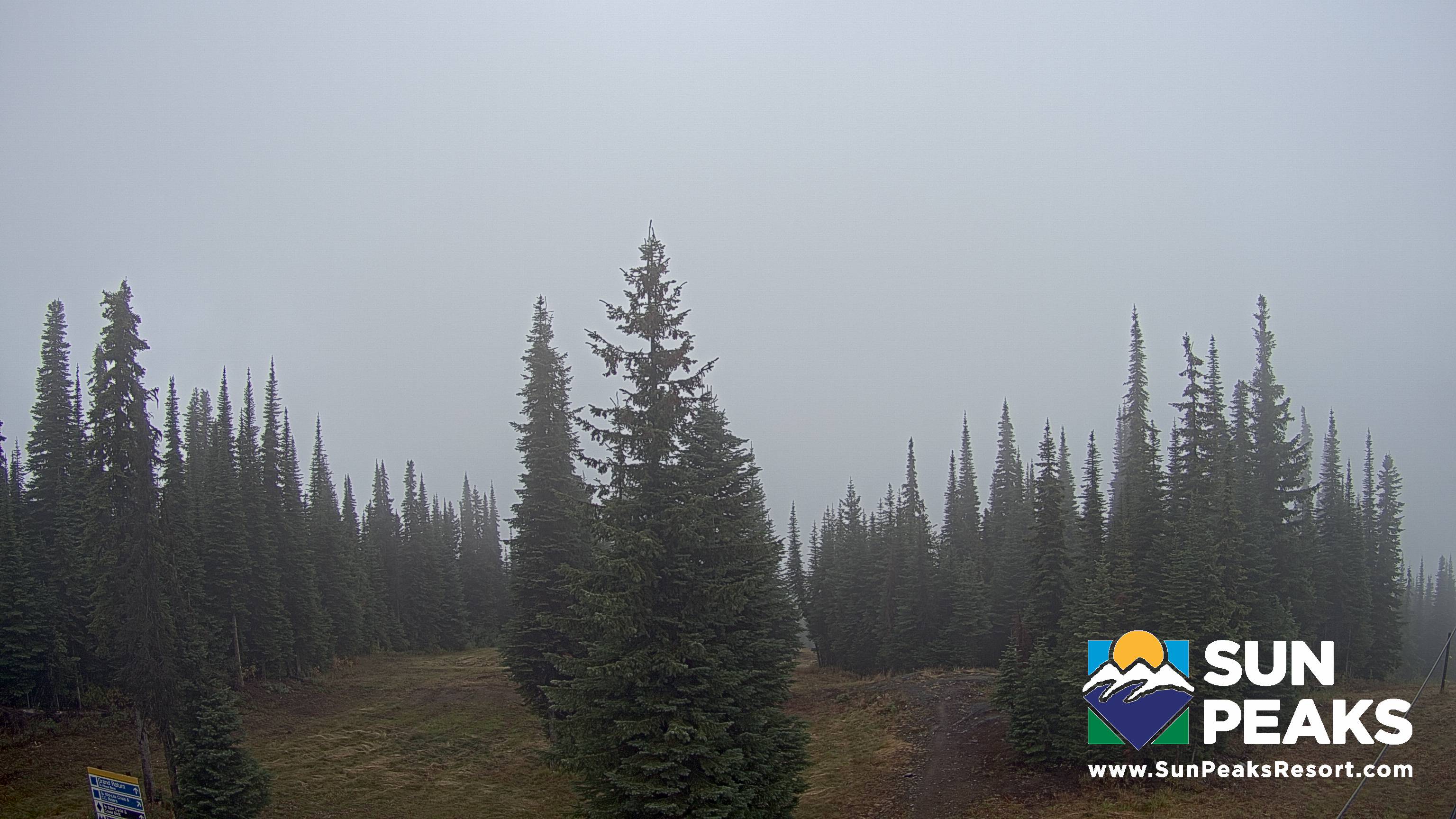 Sun Peaks Mount Tod snow cam captured at 15 September 2026 at 9:42 am GMT-7