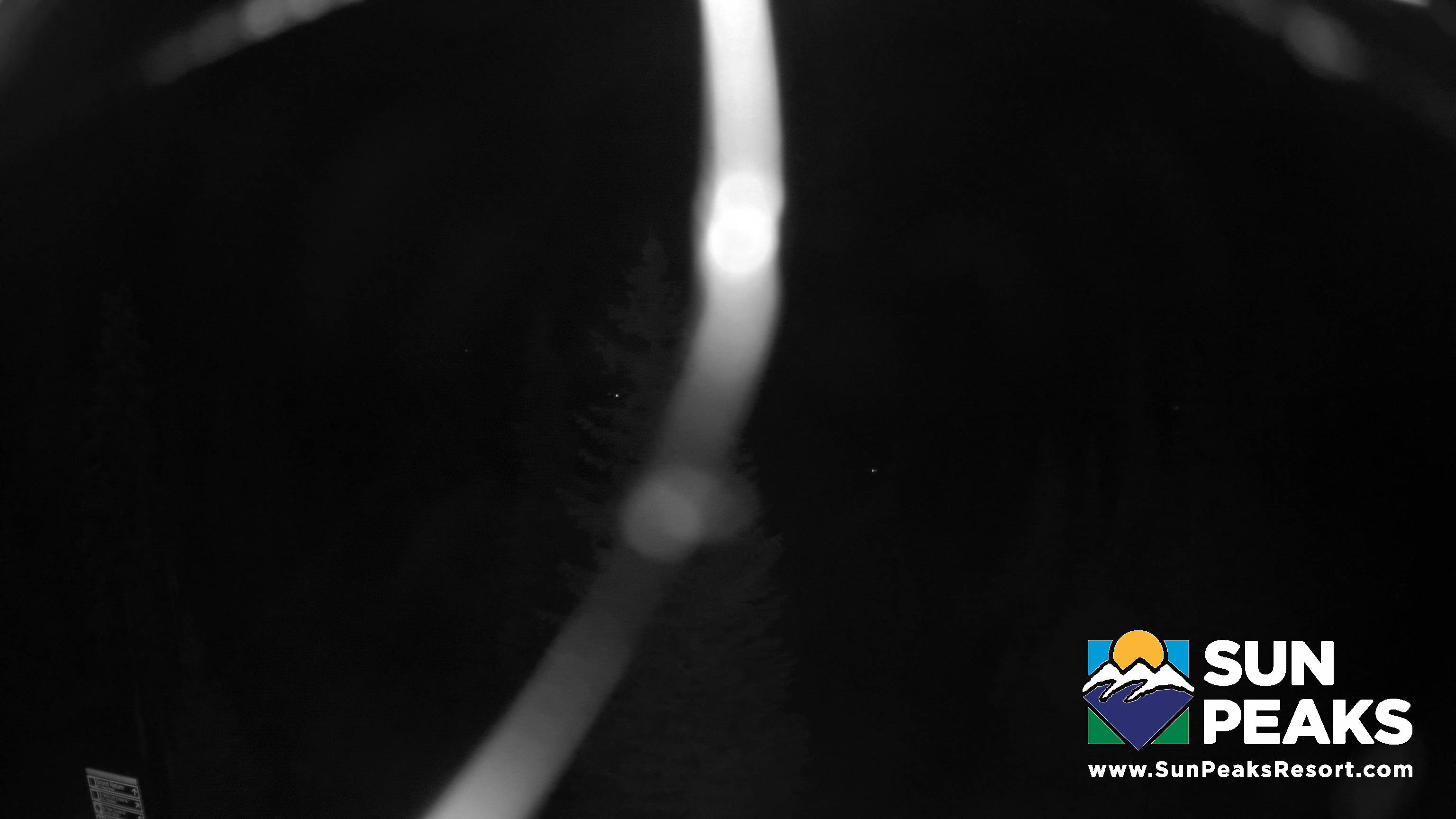Sun Peaks Mount Tod snow cam captured at 19 September 2026 at 11:59 pm GMT-7