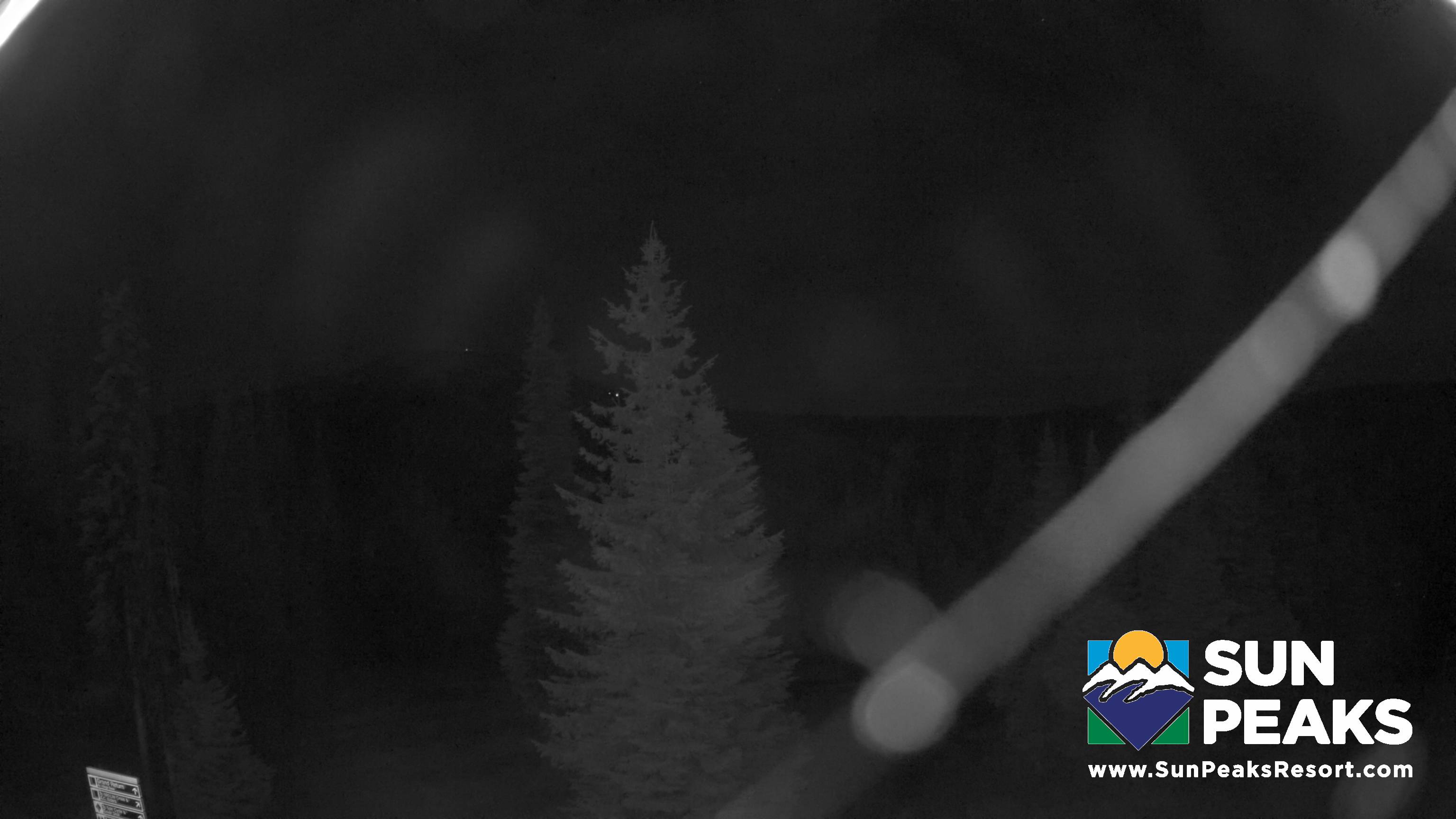 Sun Peaks Mount Tod snow cam captured at 23 September 2026 at 11:52 pm GMT-7