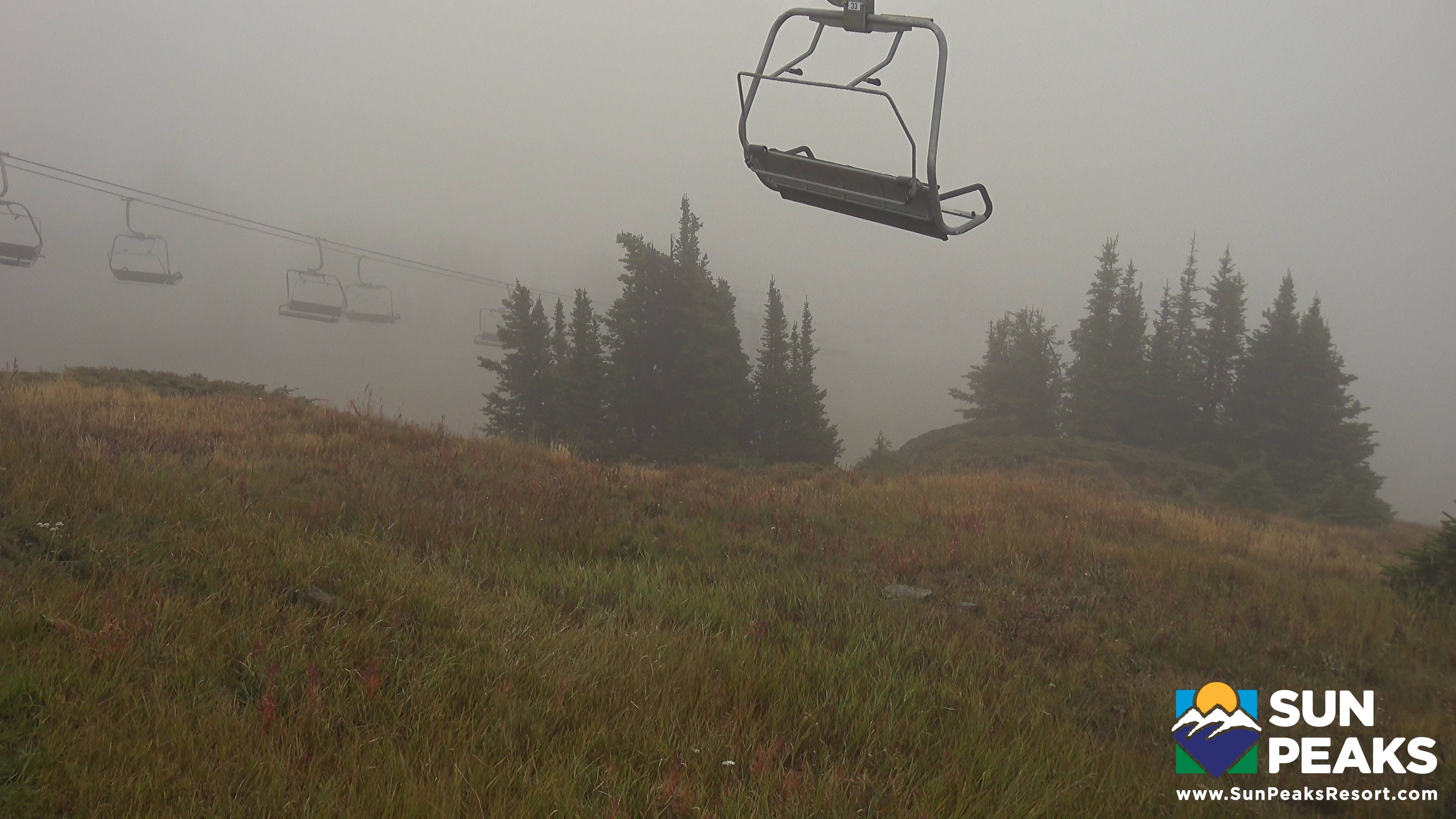 Sun Peaks Wildflowers snow cam captured at 15 September 2026 at 9:42 am GMT-7