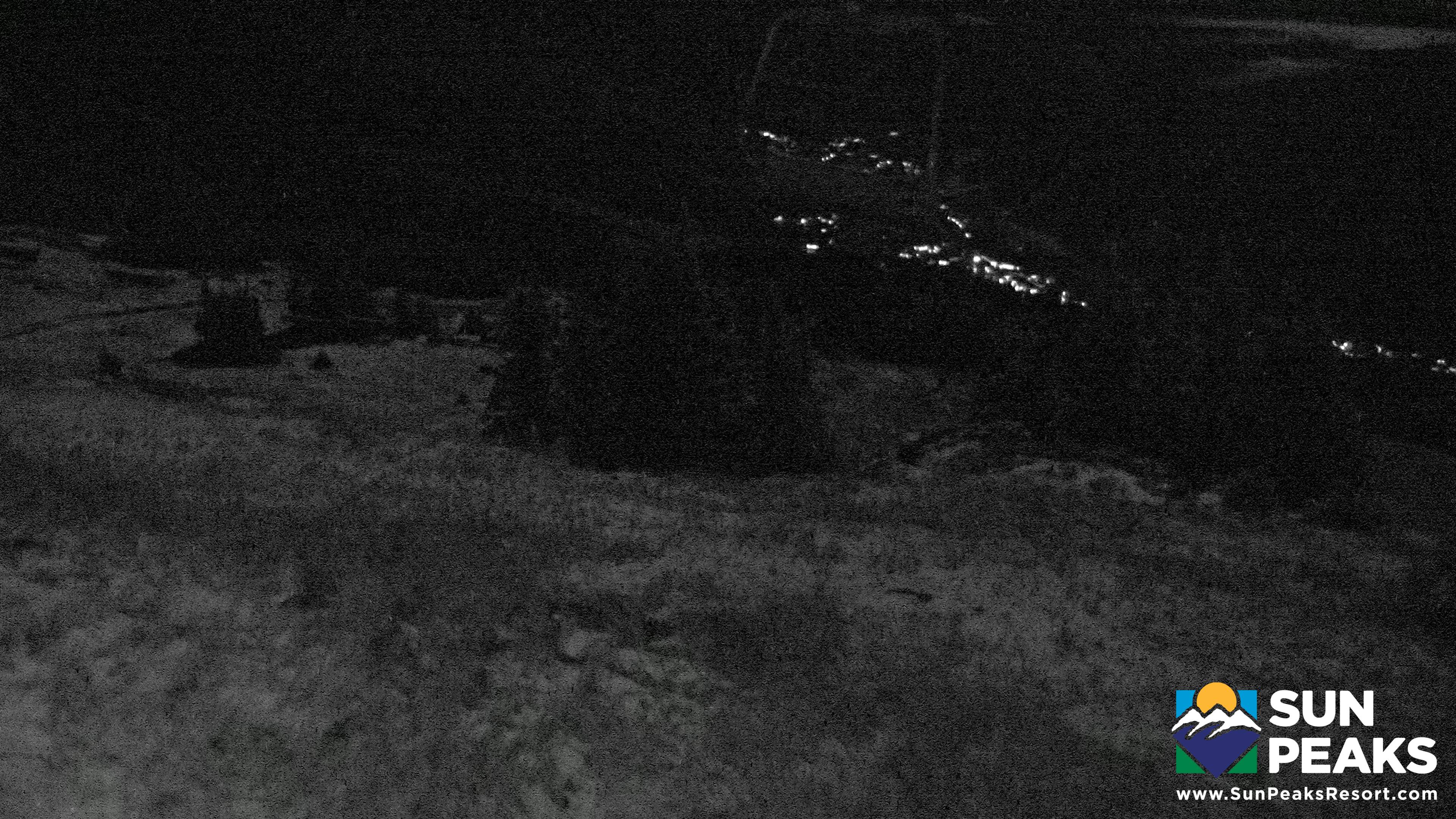 Sun Peaks Wildflowers snow cam captured at 26 September 2026 at 10:56 pm GMT-7