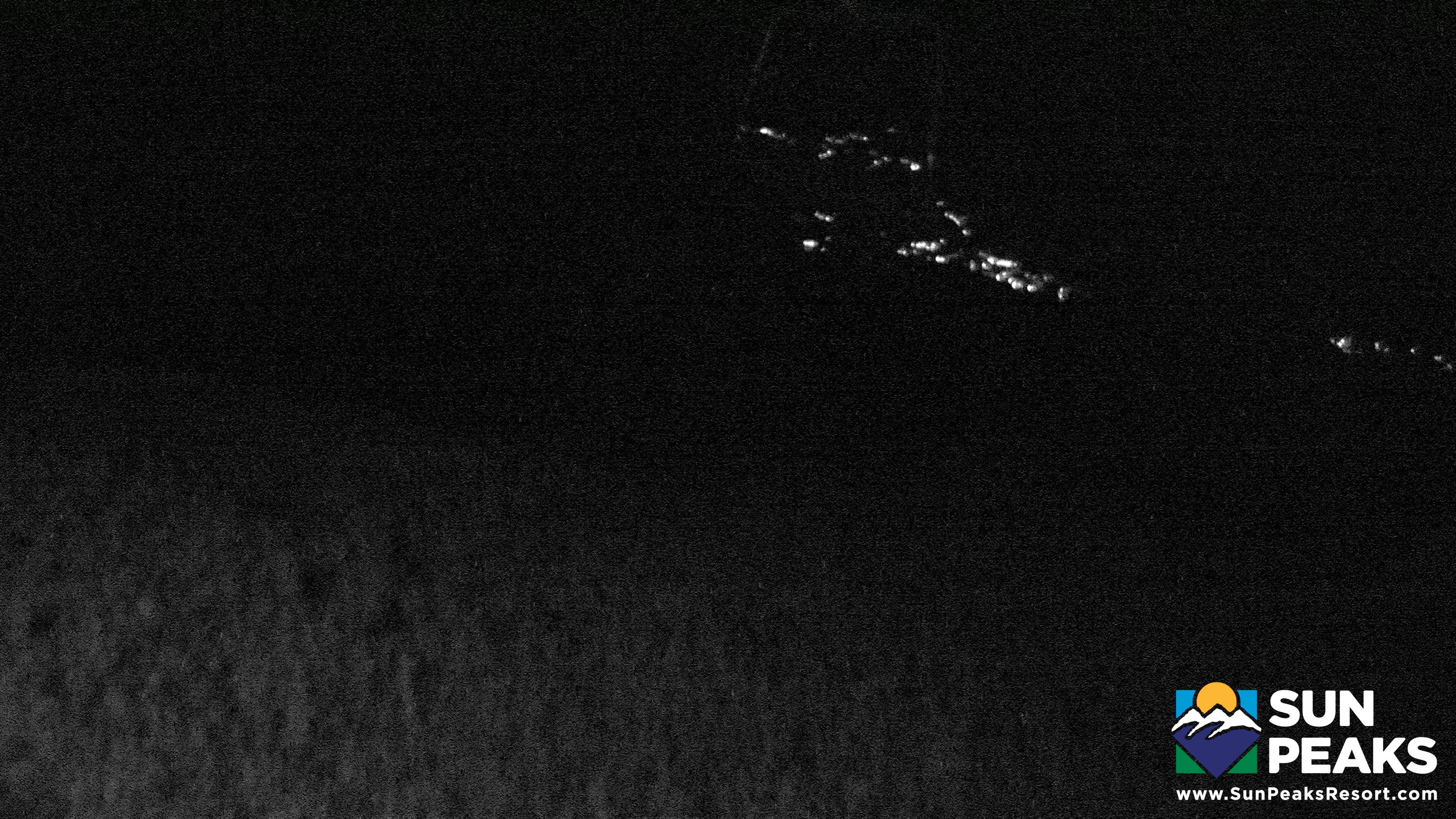 Sun Peaks Wildflowers snow cam captured at 4 October 2026 at 11:59 pm GMT-7