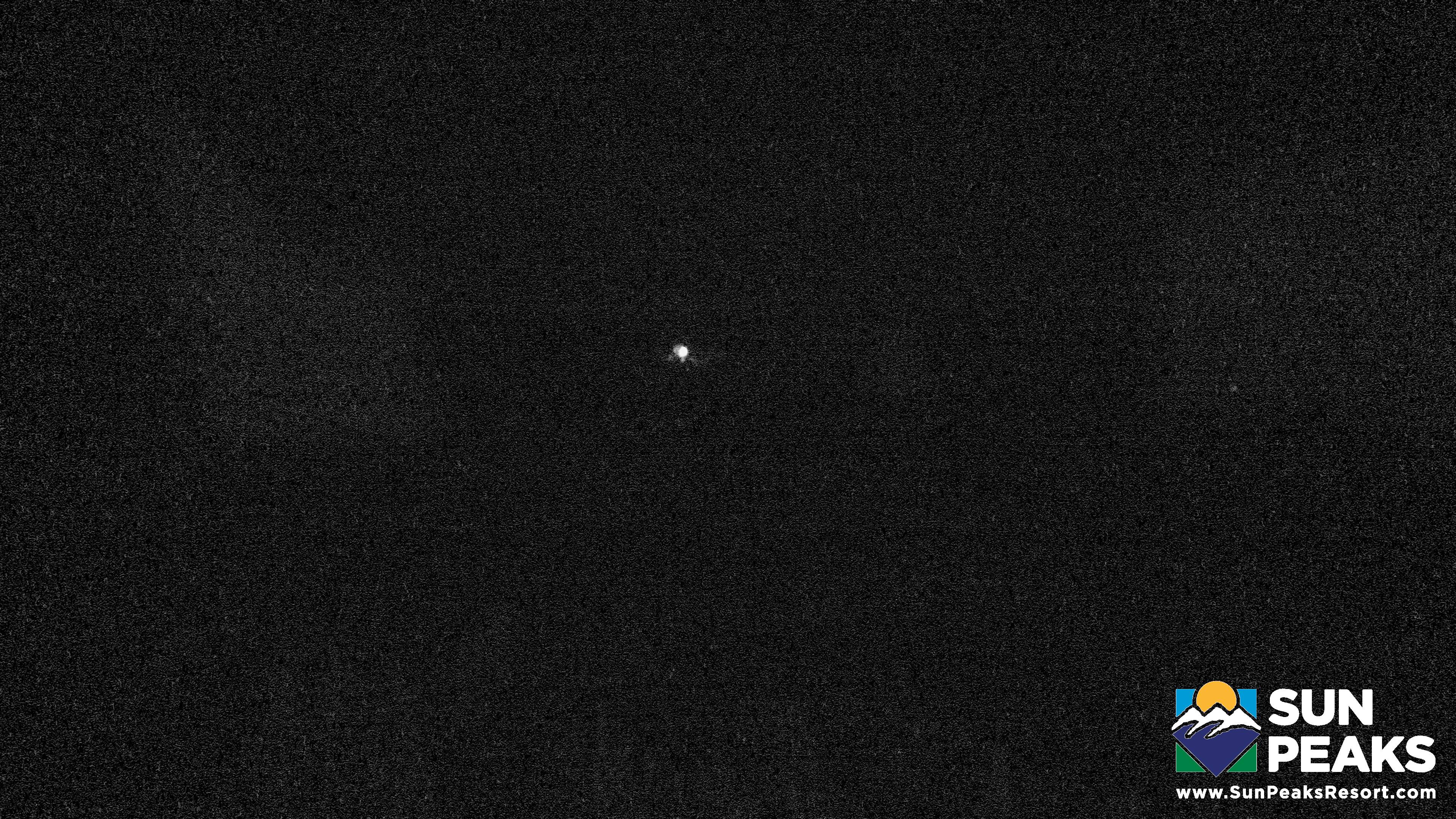 Sun Peaks West Bowl - Top of the World snow cam captured at 3 October 2026 at 11:51 pm GMT-7