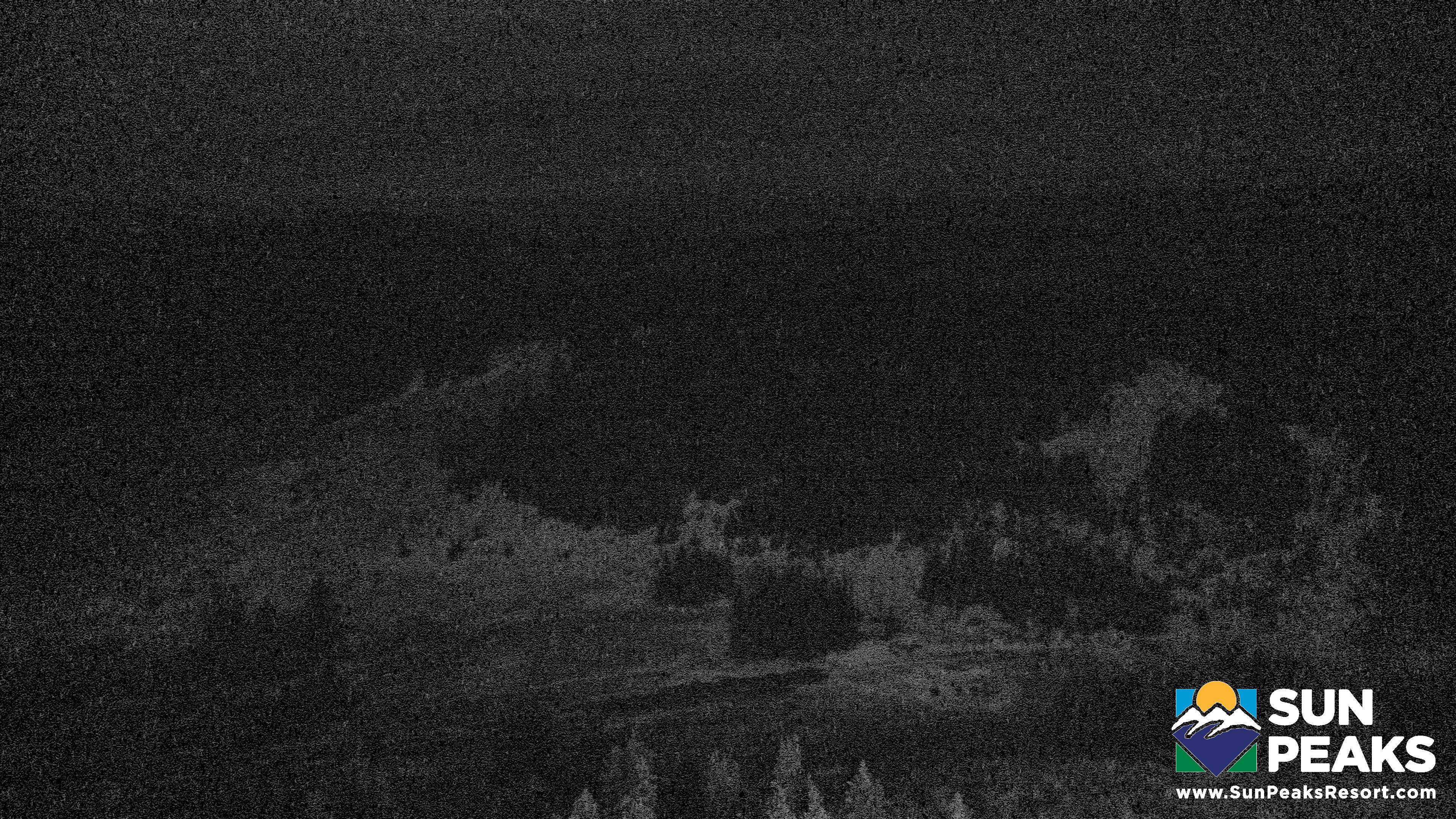 Sun Peaks West Bowl snow cam captured at 27 September 2026 at 11:55 pm GMT-7