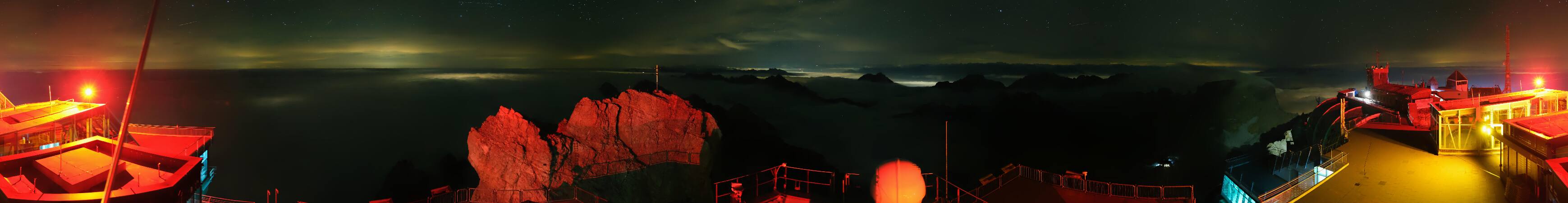 Zugspitze Zugspitze Summit Terrace snow cam captured at 17 September 2026 at 11:56 pm GMT+2