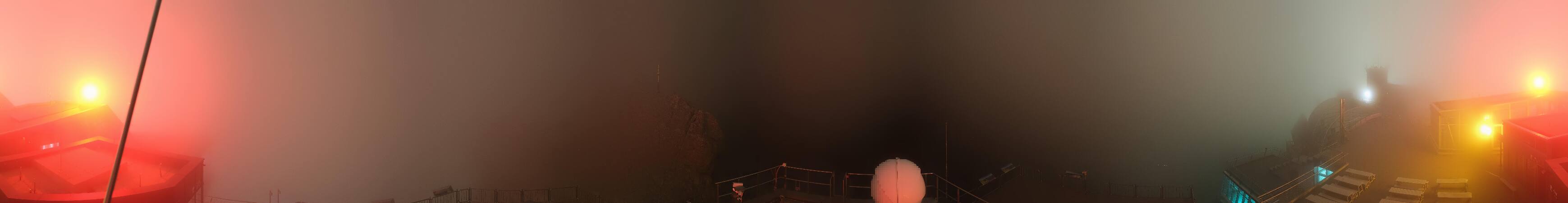 Zugspitze Zugspitze Summit Terrace snow cam captured at 20 September 2026 at 11:56 pm GMT+2