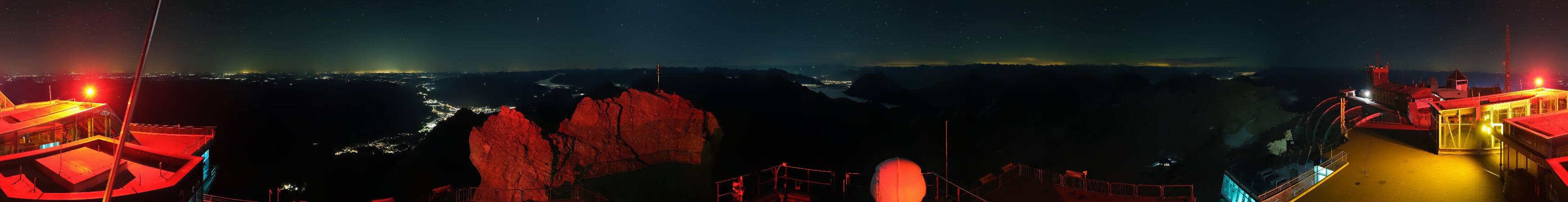Zugspitze Zugspitze Summit Terrace snow cam captured at 6 October 2026 at 4:44 am GMT+2