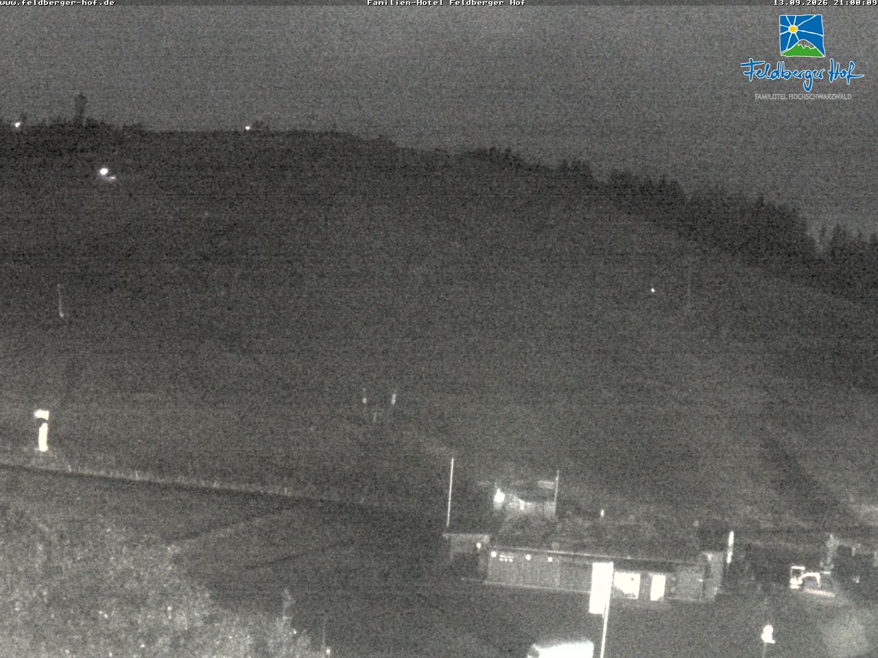 Feldberg Feldberger Hof snow cam captured at 13 September 2026 at 9:03 pm GMT+2
