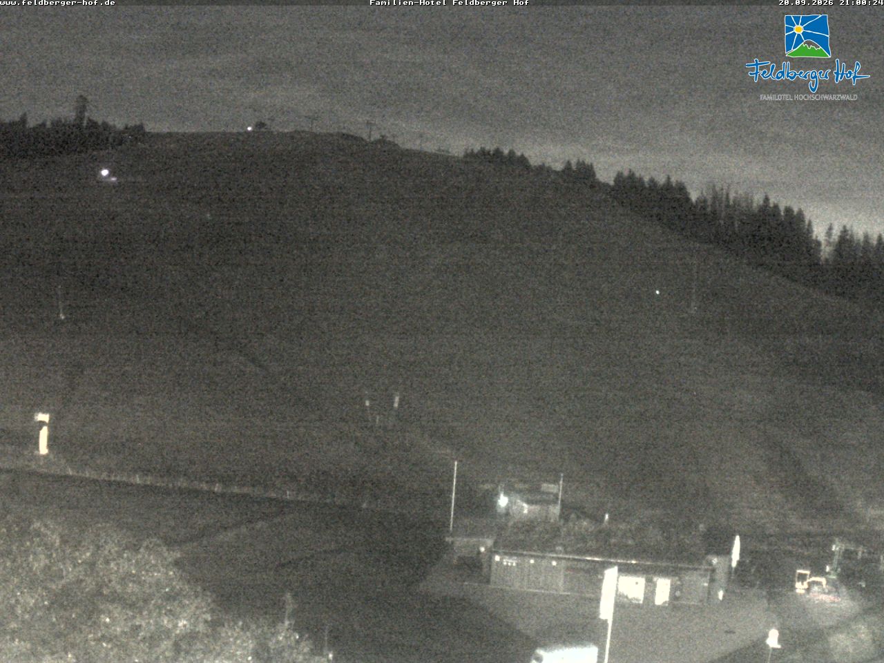 Feldberg Feldberger Hof snow cam captured at 20 September 2026 at 9:08 pm GMT+2