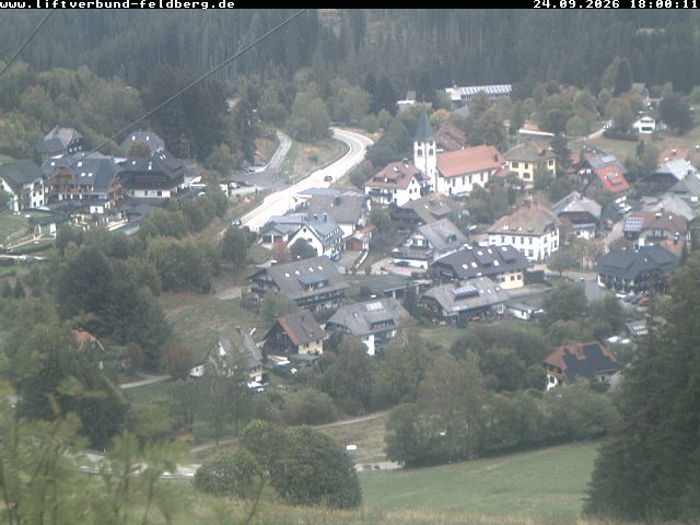 Feldberg Altglashütten - Schwarzenbachlift snow cam captured at 24 September 2026 at 6:09 pm GMT+2