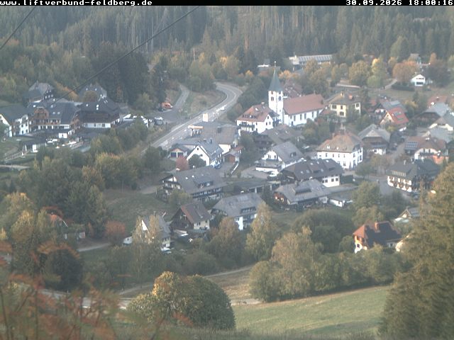 Feldberg Altglashütten - Schwarzenbachlift snow cam captured at 30 September 2026 at 6:07 pm GMT+2