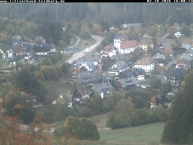 Feldberg Altglashütten - Schwarzenbachlift snow cam captured at 2 October 2026 at 6:01 pm GMT+2