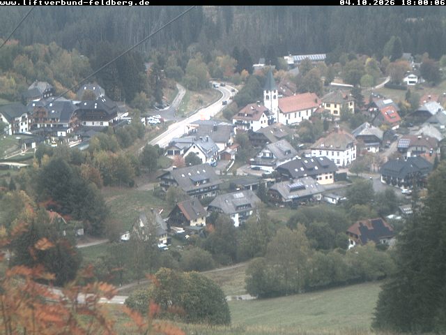 Feldberg Altglashütten - Schwarzenbachlift snow cam captured at 4 October 2026 at 6:03 pm GMT+2