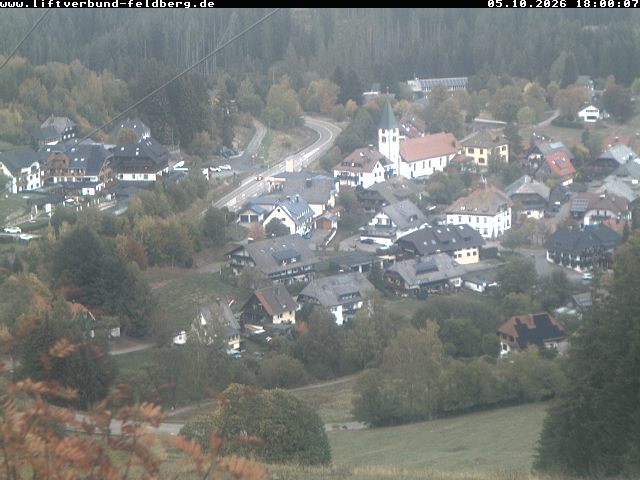 Feldberg Altglashütten - Schwarzenbachlift snow cam captured at 5 October 2026 at 6:00 pm GMT+2