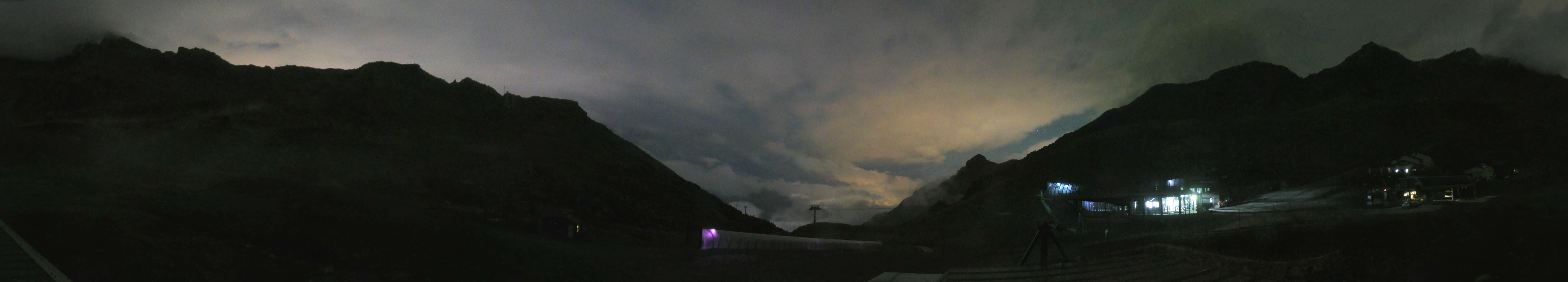 Val Thorens Plan Bouchet - Orelle snow cam captured at 16 September 2026 at 11:42 pm GMT+2
