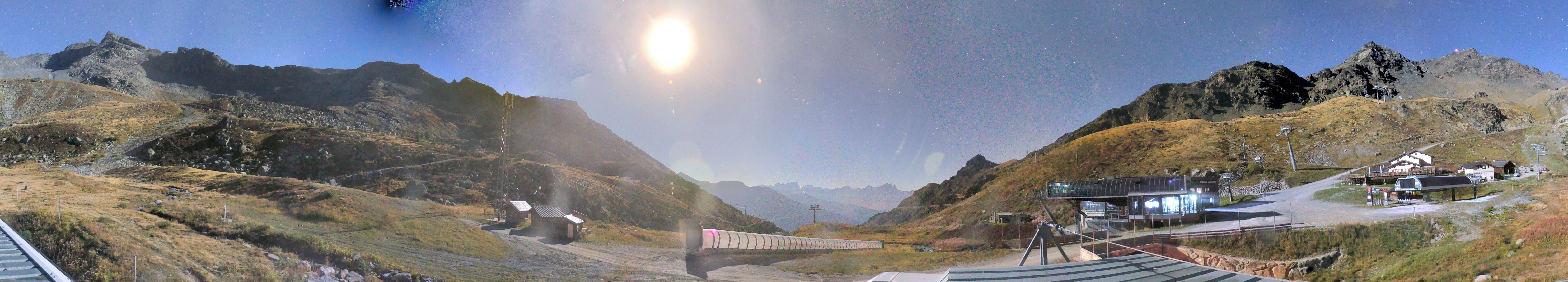 Val Thorens Plan Bouchet - Orelle snow cam captured at 22 September 2026 at 11:50 pm GMT+2