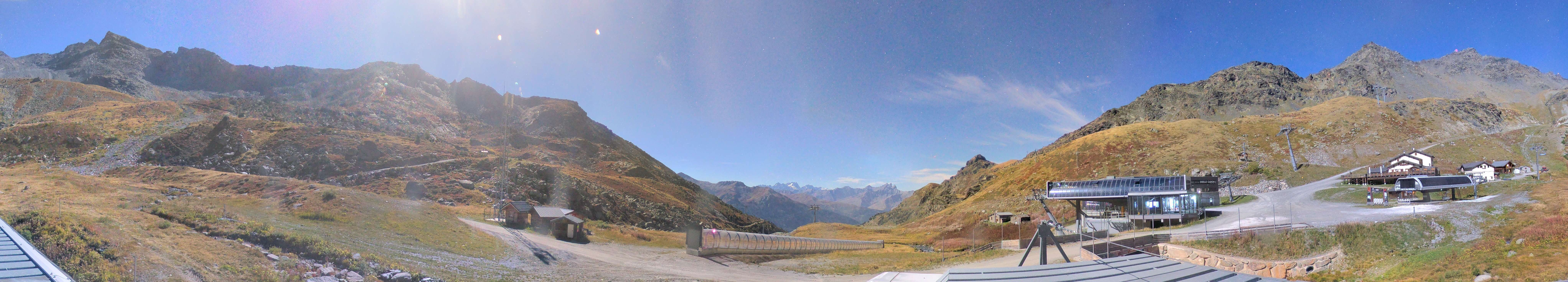 Val Thorens Plan Bouchet - Orelle snow cam captured at 25 September 2026 at 11:48 pm GMT+2