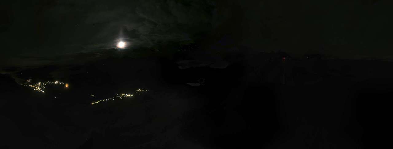 Méribel Tougnète Summit - 2,434 m snow cam captured at 1 October 2026 at 11:16 pm GMT+2