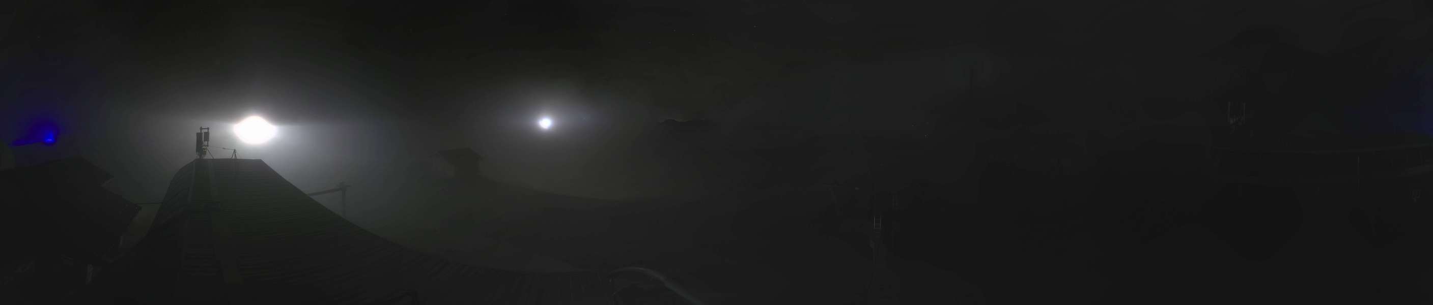 Les Arcs Arcabulle snow cam captured at 3 October 2026 at 11:39 pm GMT+2