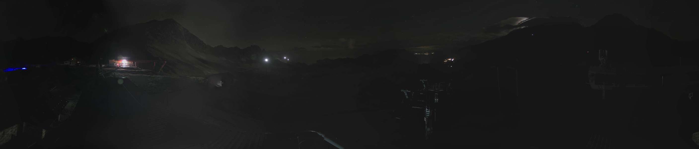 Les Arcs Arcabulle snow cam captured at 6 October 2026 at 4:02 am GMT+2