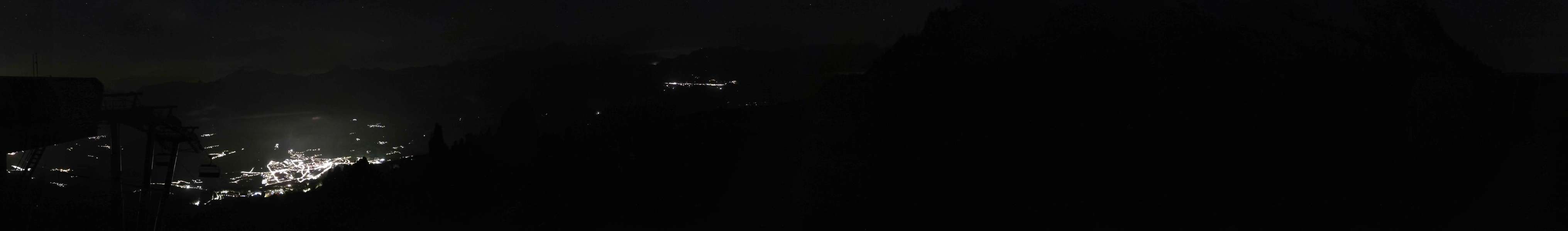 Les Arcs Mont-Blanc snow cam captured at 3 October 2026 at 11:39 pm GMT+2