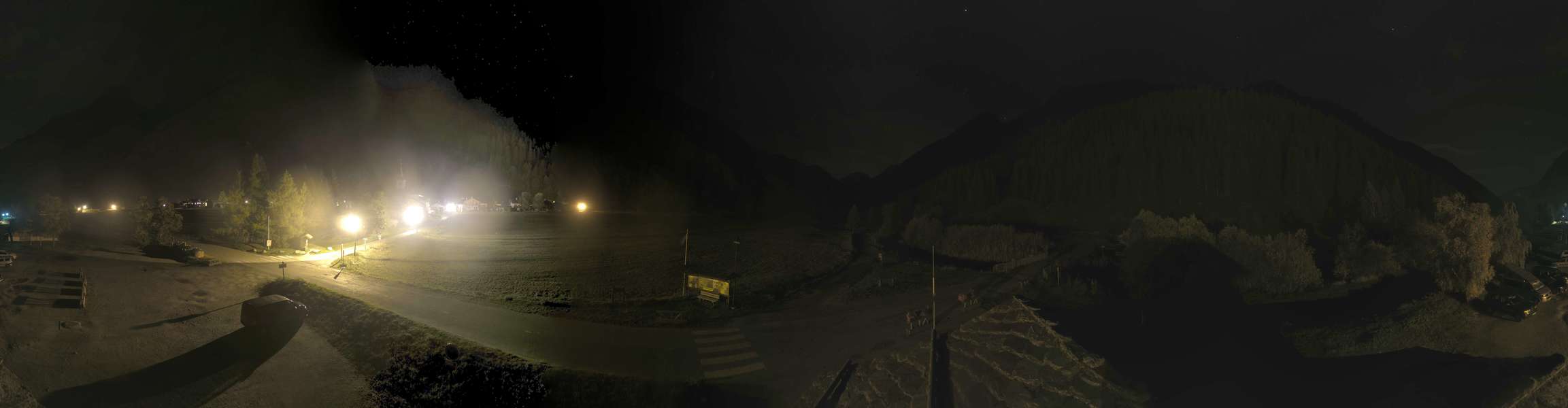 La Plagne Champagny-le-Haut snow cam captured at 3 October 2026 at 11:54 pm GMT+2