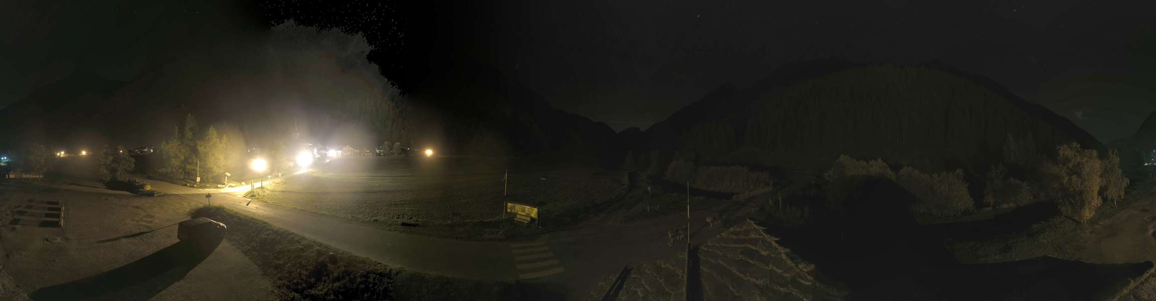 La Plagne Champagny-le-Haut snow cam captured at 4 October 2026 at 11:28 pm GMT+2