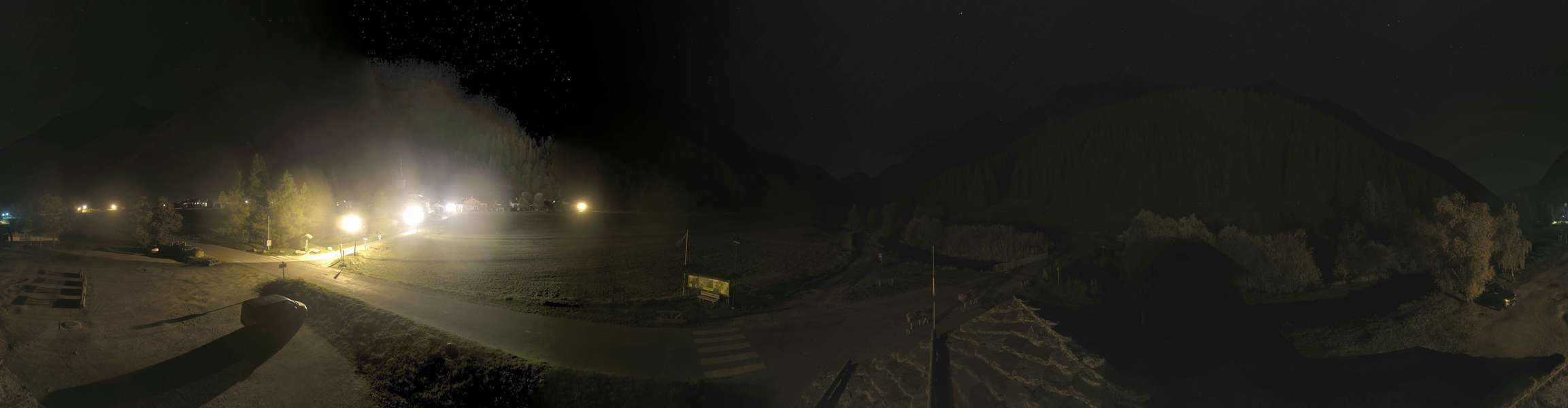 La Plagne Champagny-le-Haut snow cam captured at 5 October 2026 at 11:36 pm GMT+2