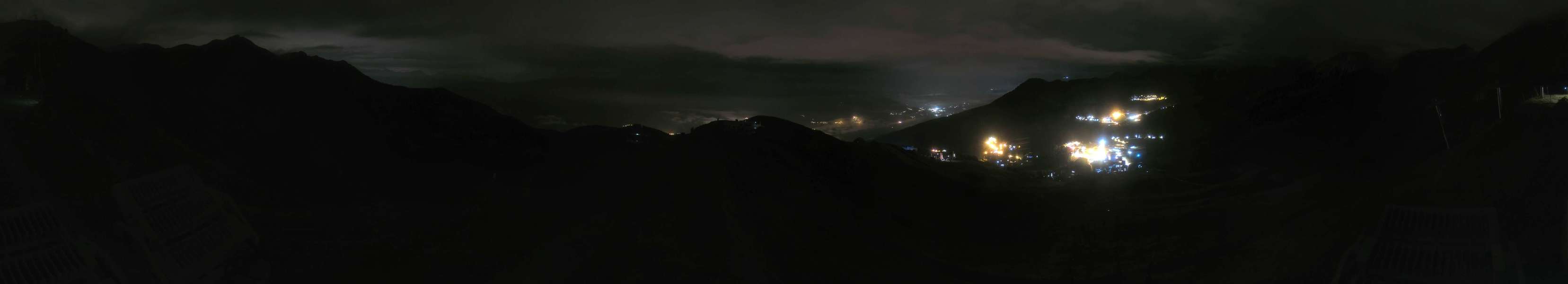 La Plagne Bécoin snow cam captured at 2 October 2026 at 11:36 pm GMT+2
