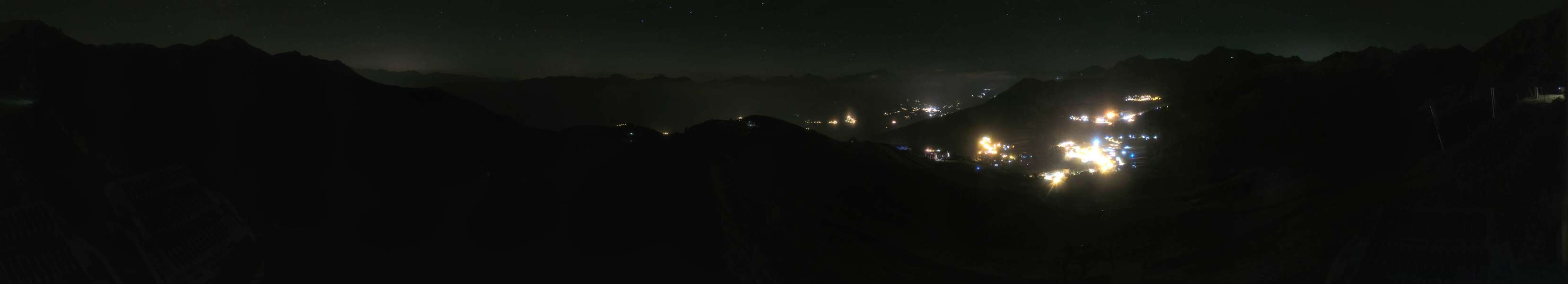 La Plagne Bécoin snow cam captured at 5 October 2026 at 11:36 pm GMT+2