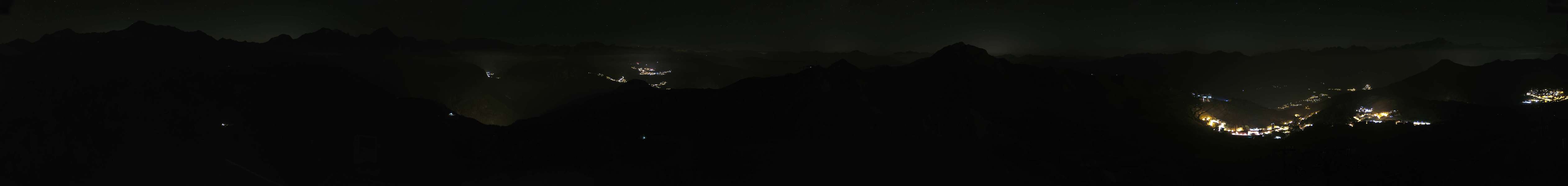 La Plagne Grande Rochette snow cam captured at 5 October 2026 at 11:58 pm GMT+2