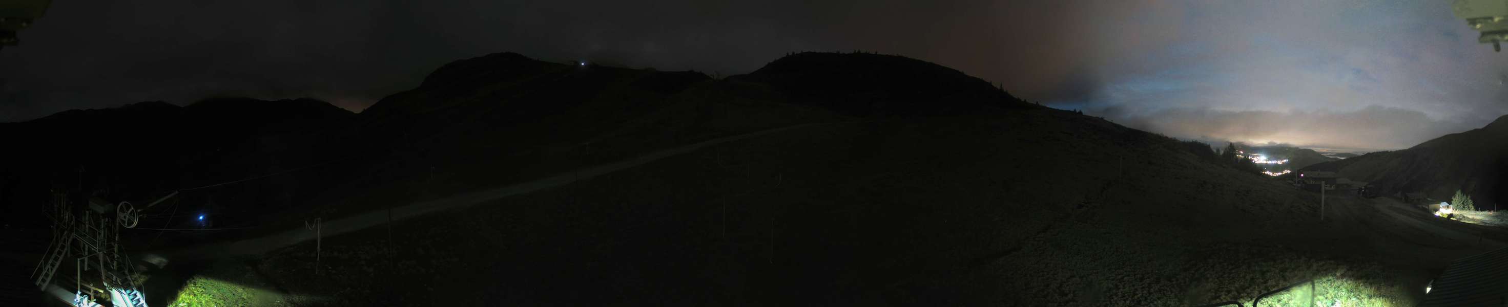 La Plagne La Rossa snow cam captured at 1 October 2026 at 11:49 pm GMT+2