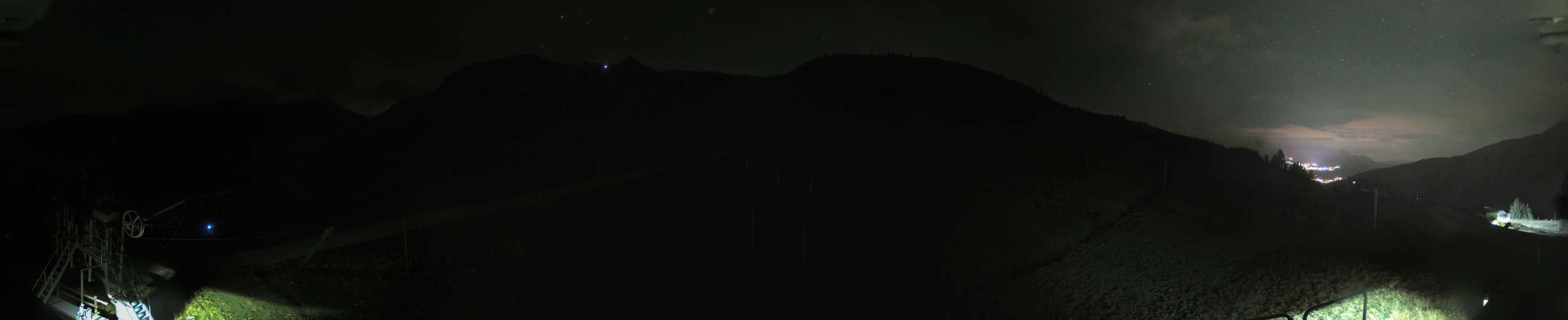 La Plagne La Rossa snow cam captured at 3 October 2026 at 11:54 pm GMT+2