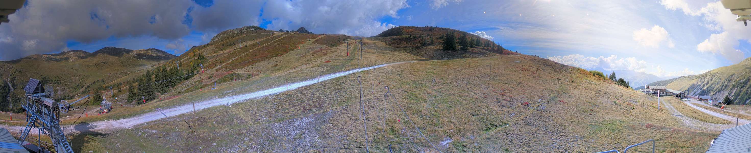 La Plagne La Rossa snow cam captured at 5 October 2026 at 1:21 pm GMT+2