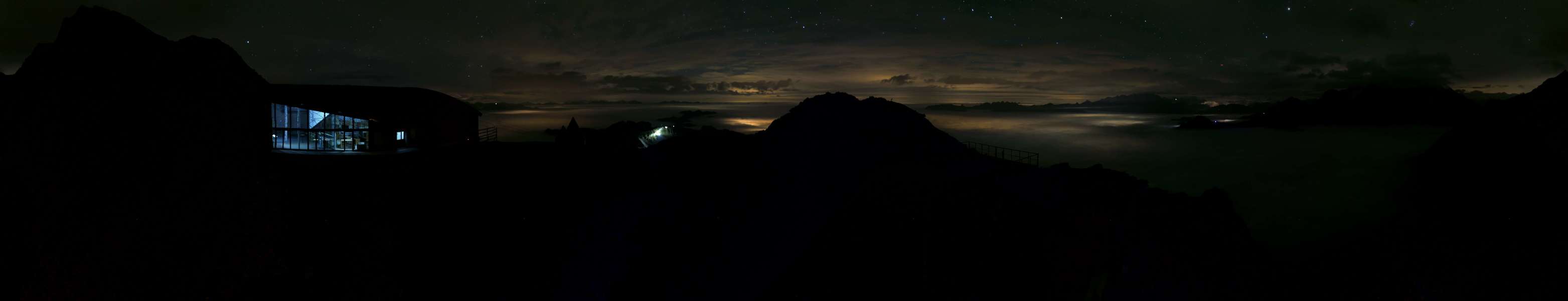 La Plagne Live 3000 snow cam captured at 17 September 2026 at 11:50 pm GMT+2