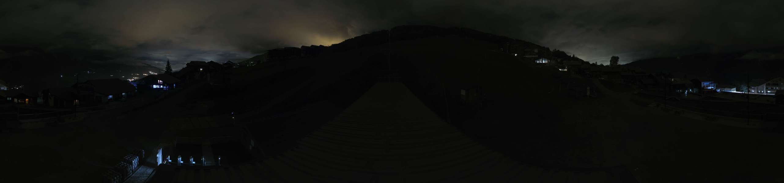 La Plagne Montalbert snow cam captured at 16 September 2026 at 11:49 pm GMT+2