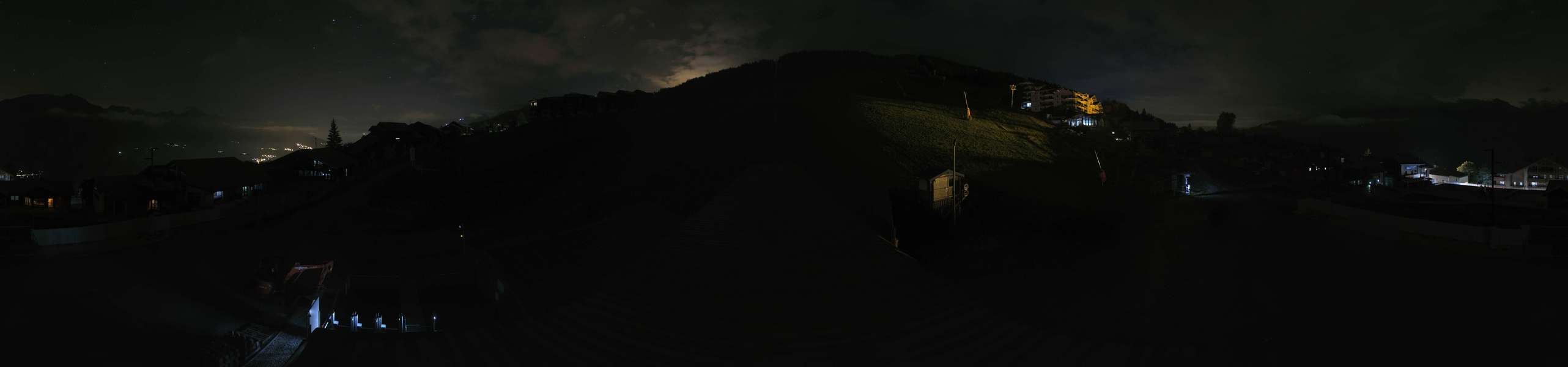 La Plagne Montalbert snow cam captured at 3 October 2026 at 11:54 pm GMT+2