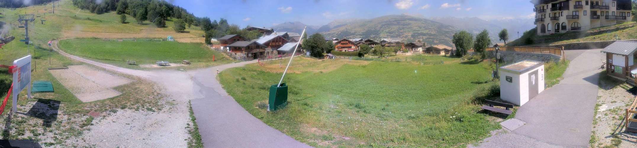 La Plagne Montchavin snow cam captured at 16 September 2026 at 12:06 pm GMT+2