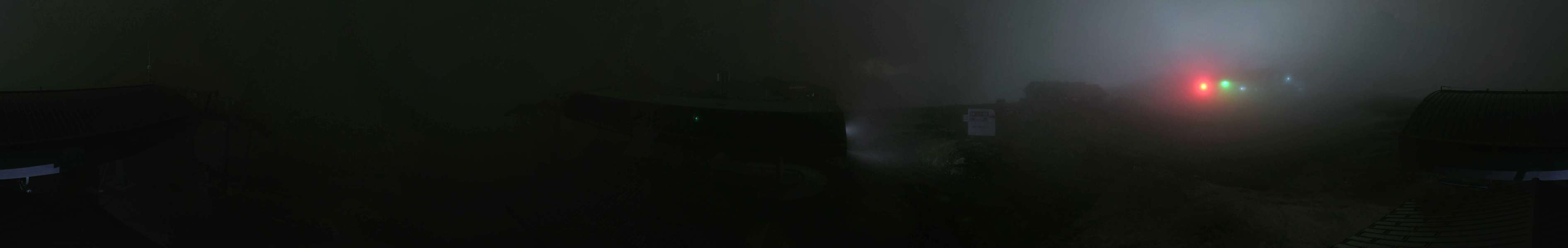 La Plagne Roche de Mio snow cam captured at 16 September 2026 at 11:38 pm GMT+2