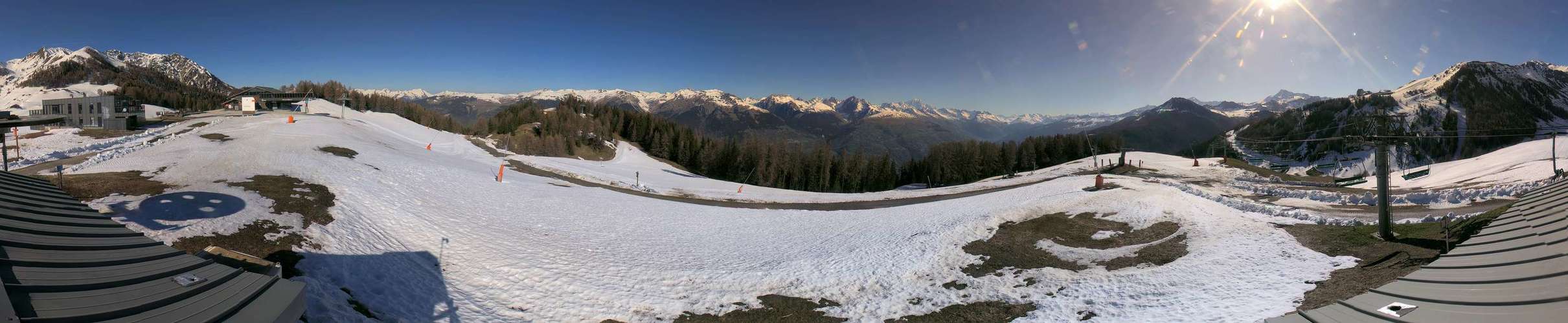 La Plagne Fornelet snow cam captured at 13 September 2026 at 9:09 am GMT+2