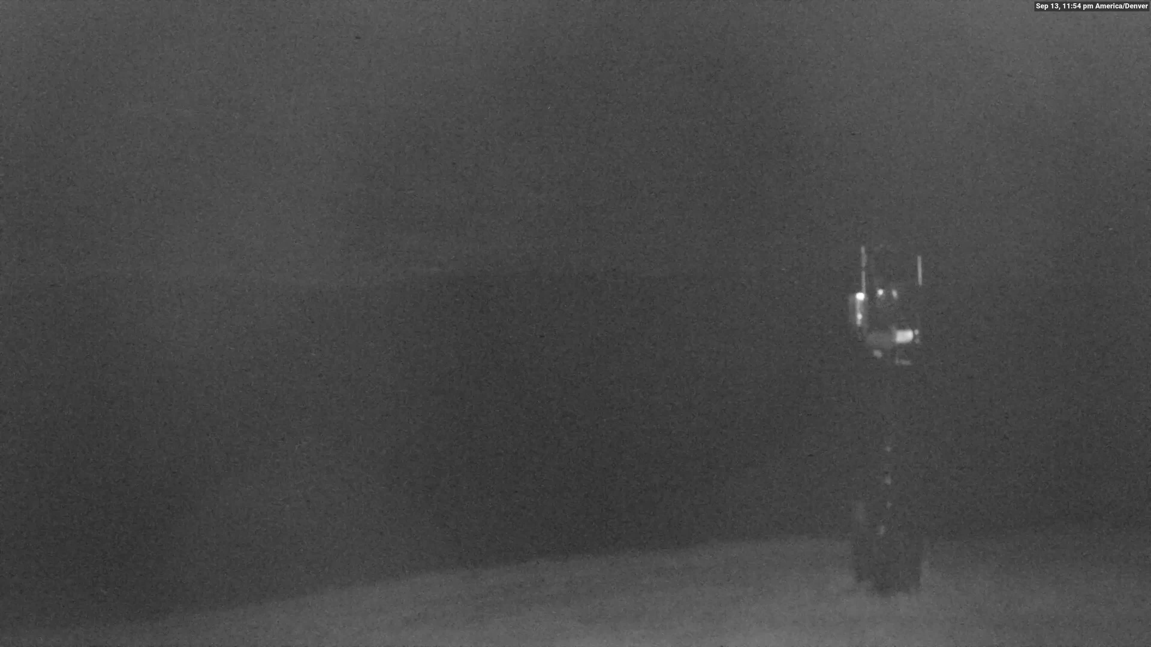 Vail Sun Up Bowl Overlook snow cam captured at 13 September 2026 at 11:55 pm GMT-6