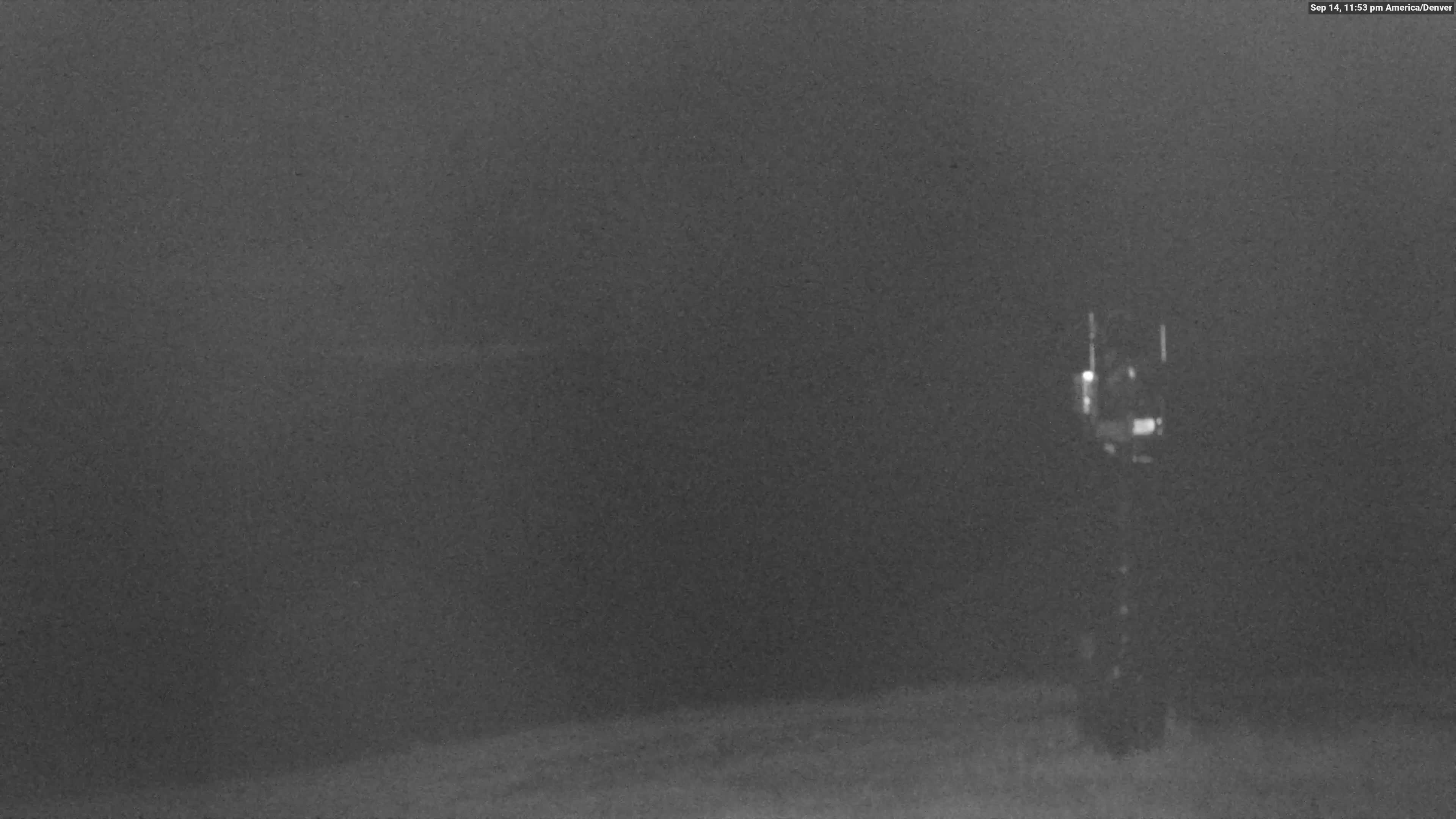 Vail Sun Up Bowl Overlook snow cam captured at 14 September 2026 at 11:54 pm GMT-6