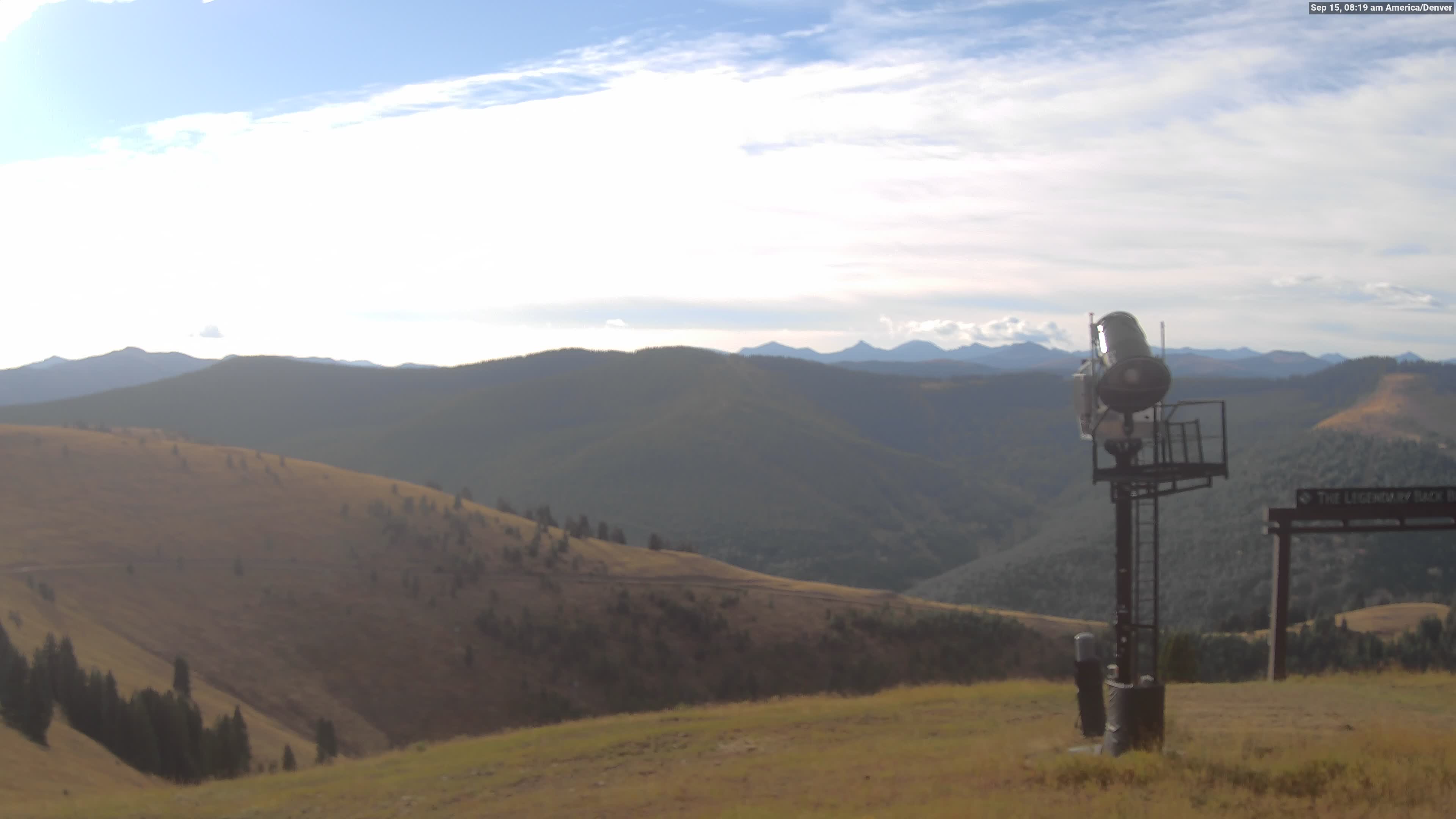 Vail Sun Up Bowl Overlook snow cam captured at 15 September 2026 at 8:20 am GMT-6
