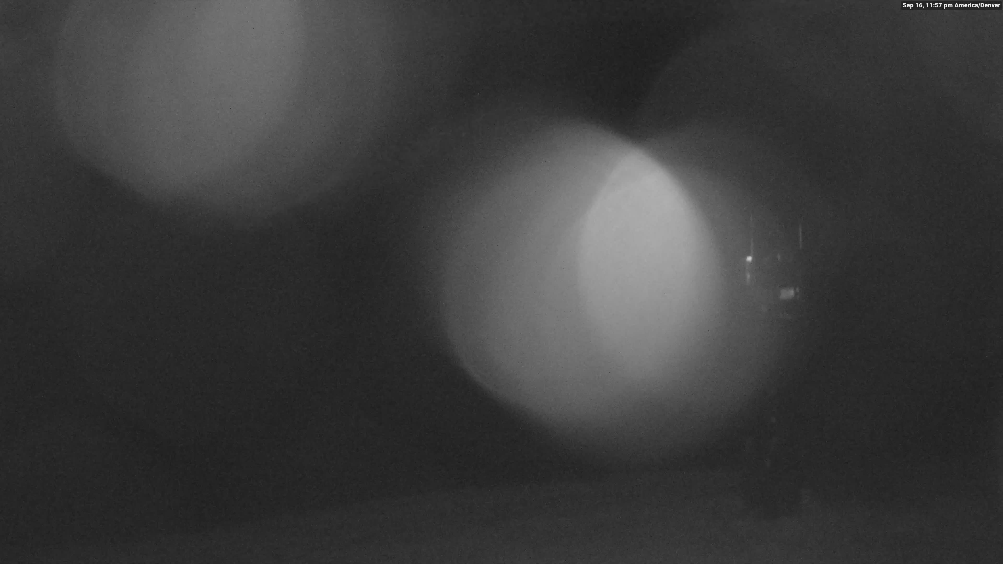 Vail Sun Up Bowl Overlook snow cam captured at 16 September 2026 at 11:57 pm GMT-6