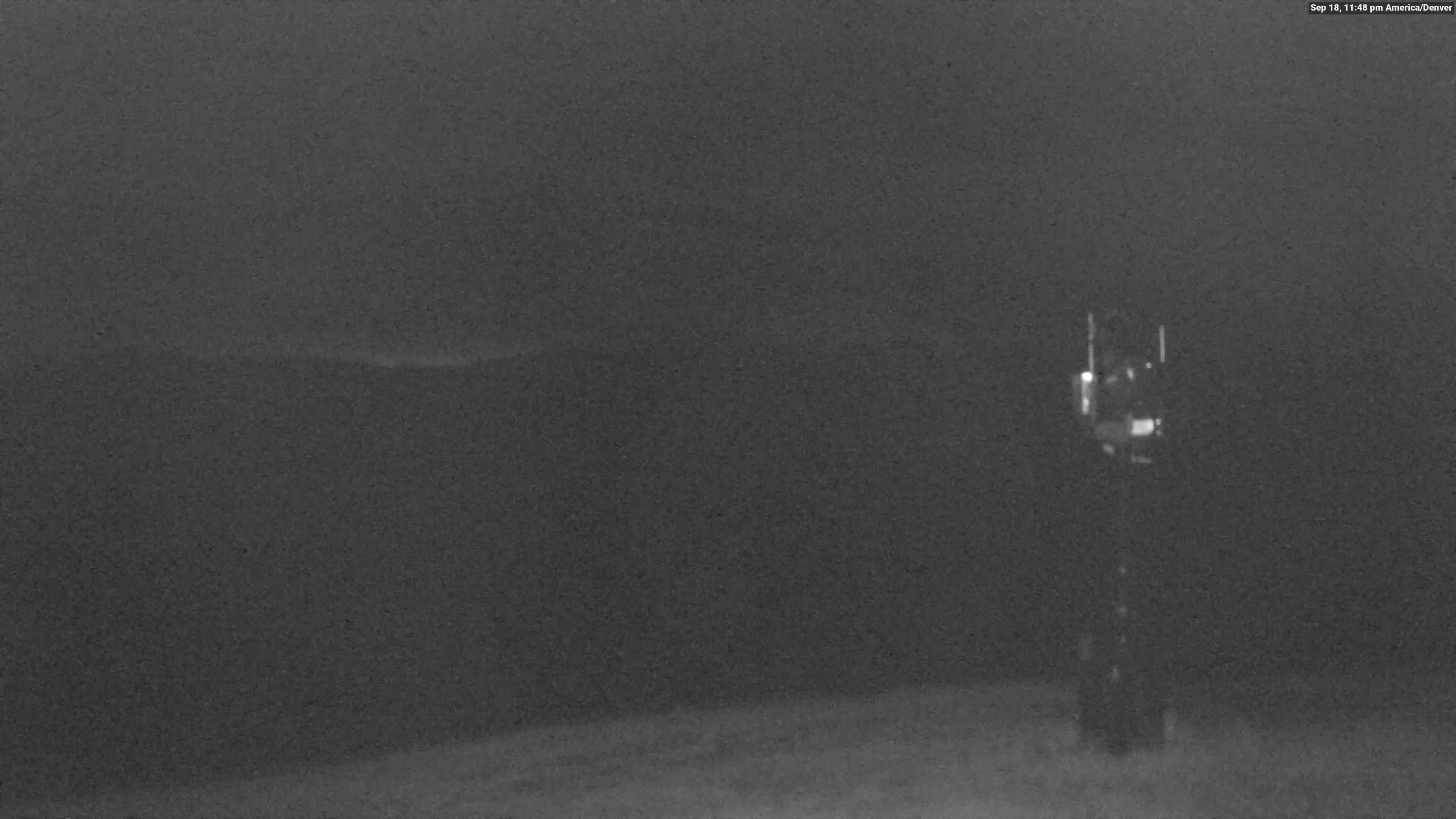 Vail Sun Up Bowl Overlook snow cam captured at 18 September 2026 at 11:50 pm GMT-6
