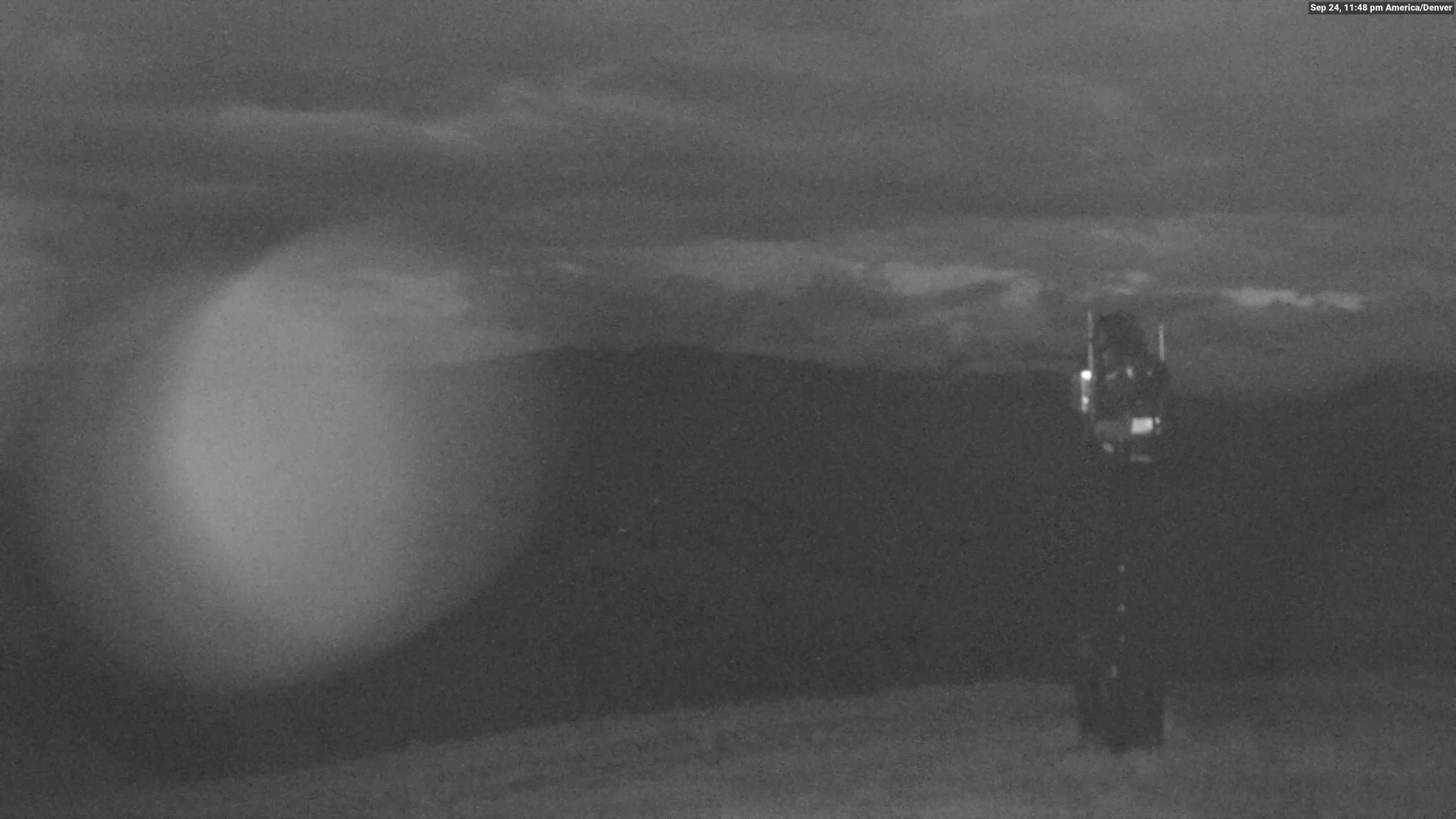 Vail Sun Up Bowl Overlook snow cam captured at 24 September 2026 at 11:50 pm GMT-6