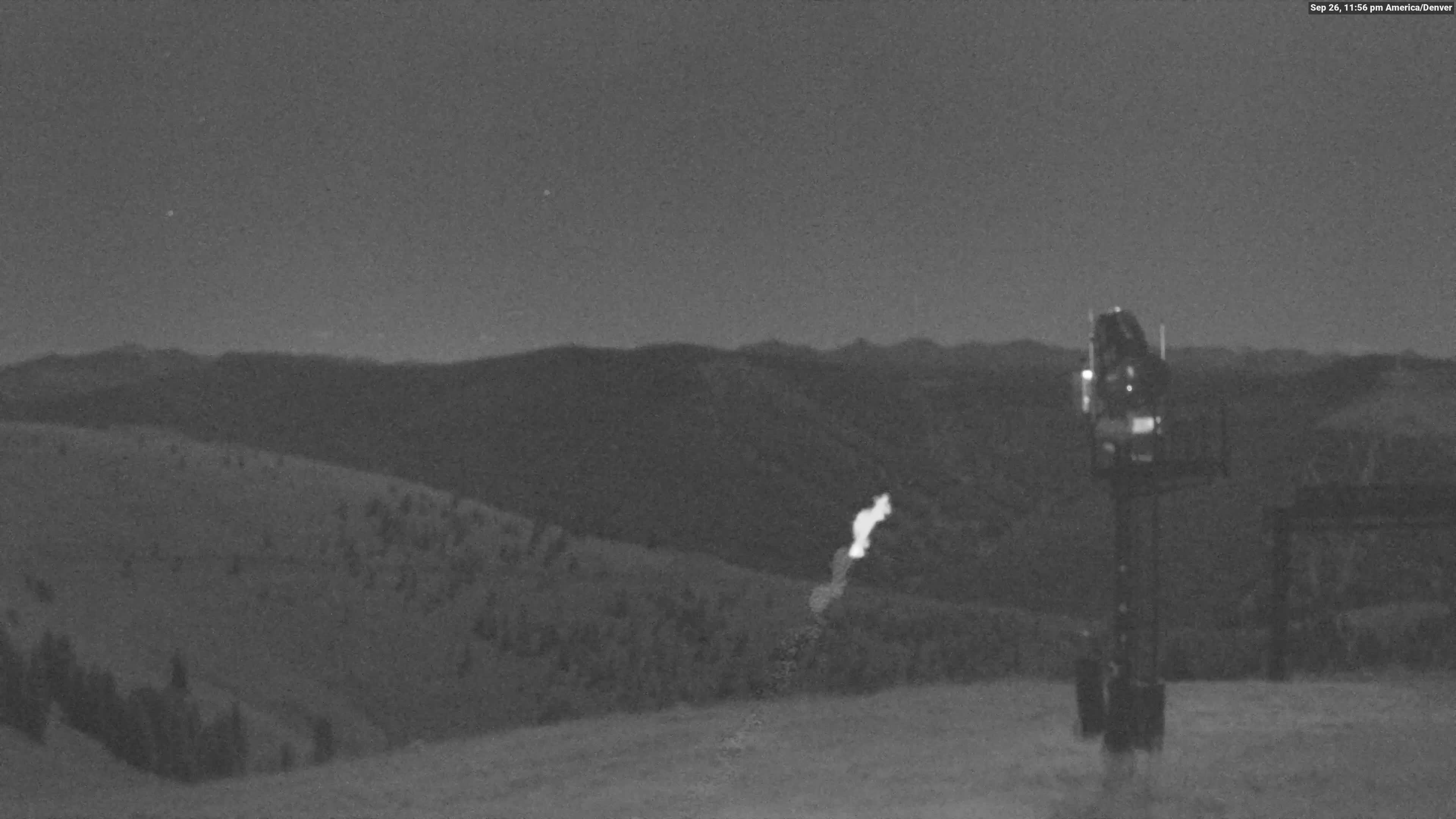 Vail Sun Up Bowl Overlook snow cam captured at 26 September 2026 at 11:56 pm GMT-6