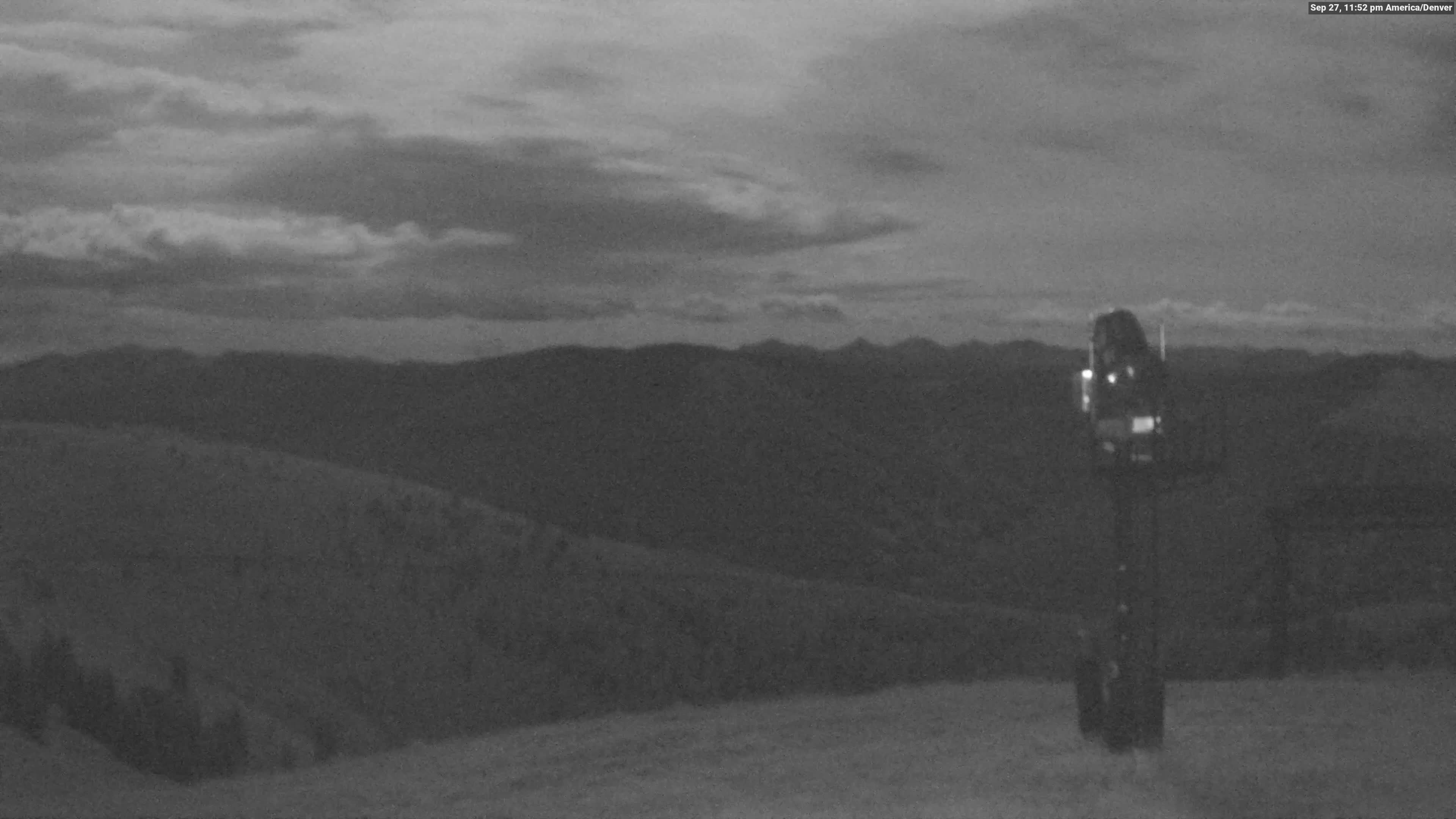 Vail Sun Up Bowl Overlook snow cam captured at 27 September 2026 at 11:53 pm GMT-6