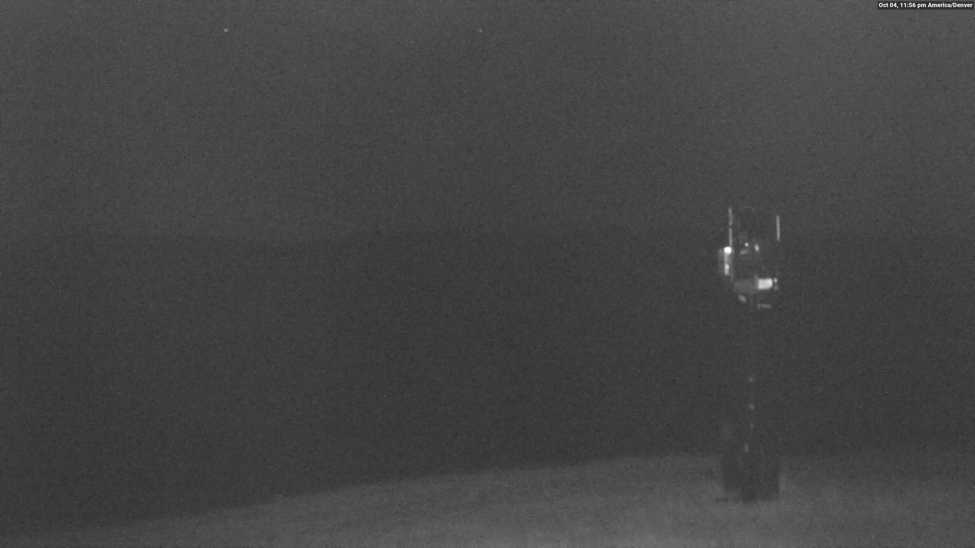 Vail Sun Up Bowl Overlook snow cam captured at 4 October 2026 at 11:58 pm GMT-6