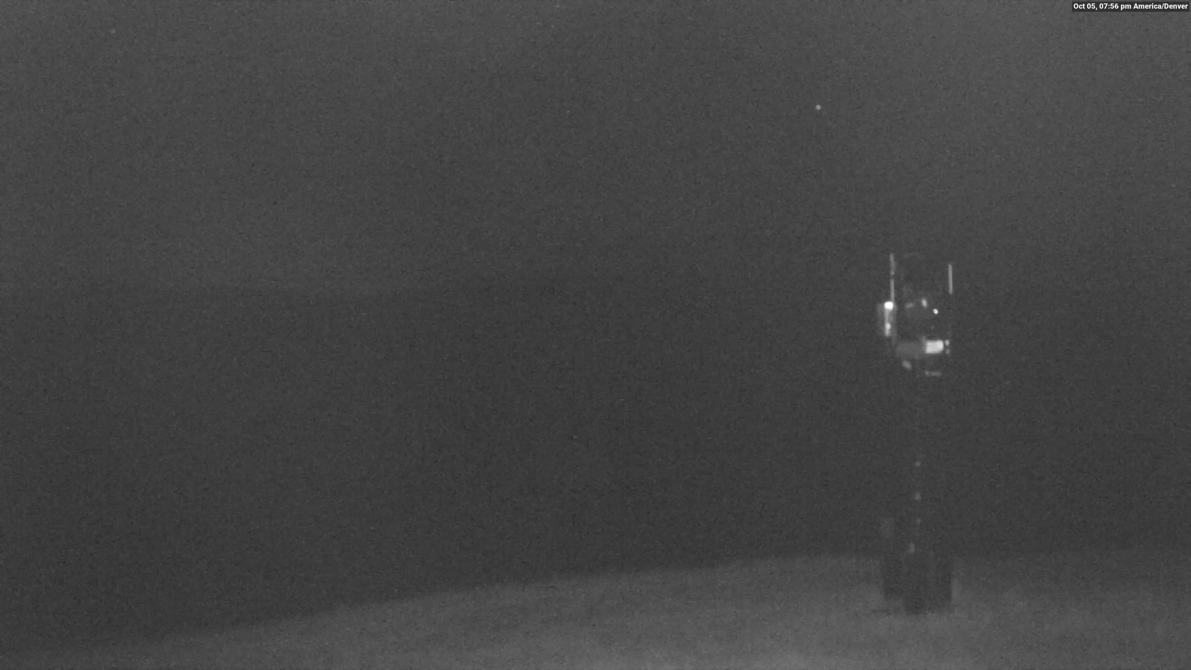Vail Sun Up Bowl Overlook snow cam captured at 5 October 2026 at 7:56 pm GMT-6